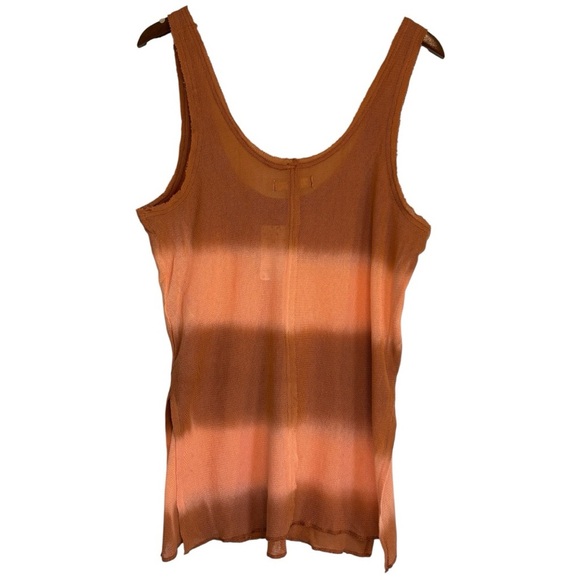 We The Free Citrus Sunset Combo Joni Tunic Knit Tank Top Woman’s Medium - Picture 5 of 10
